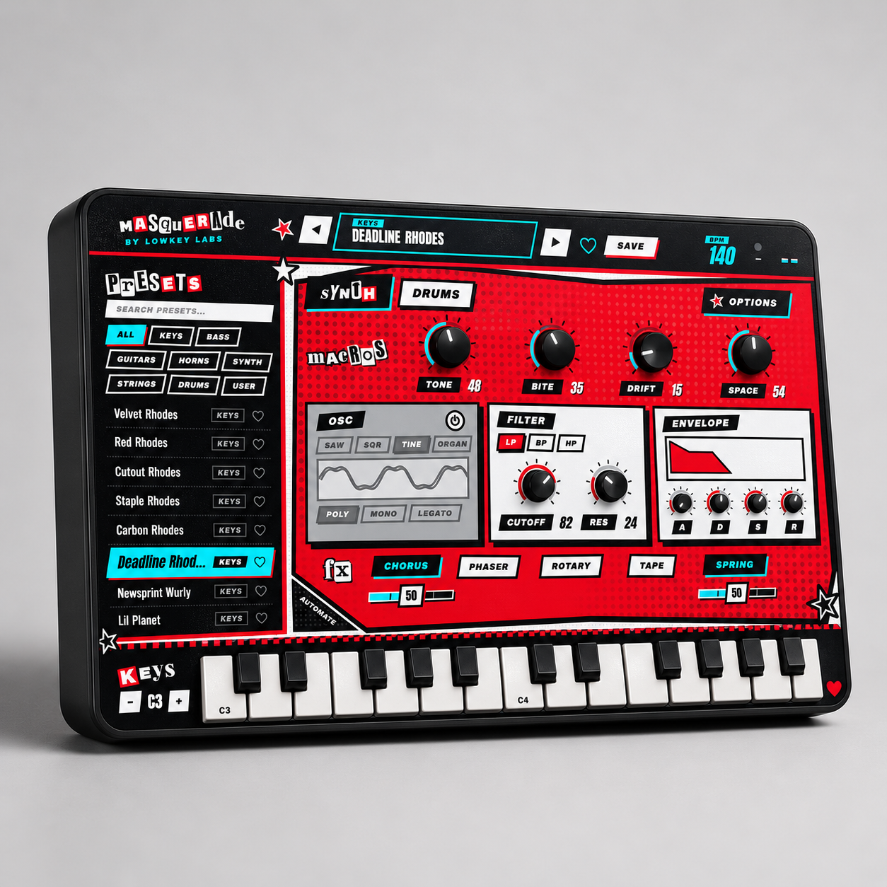 MASQUERADE VST PLUGIN