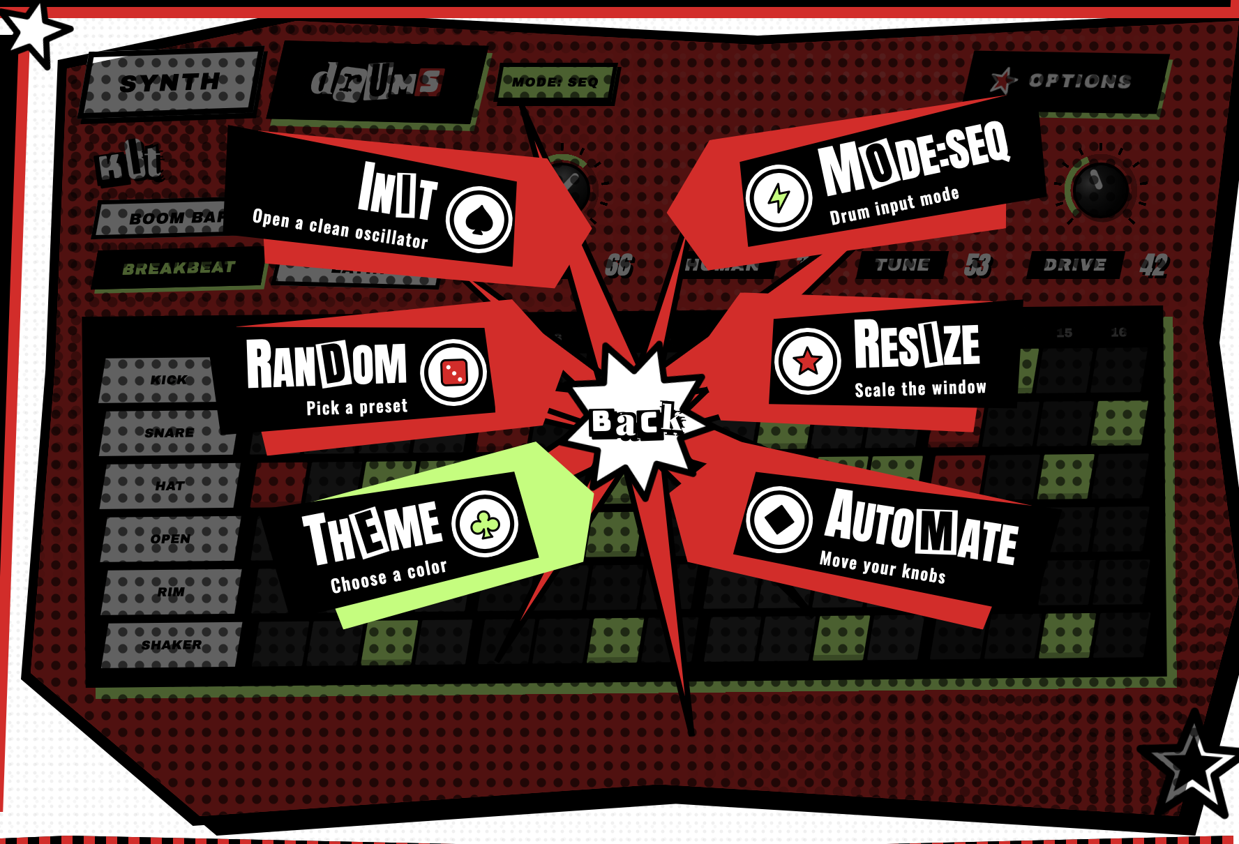 Variety of Controls