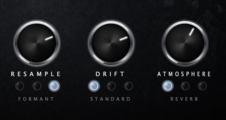 3 Unique Modes. Per Knob.