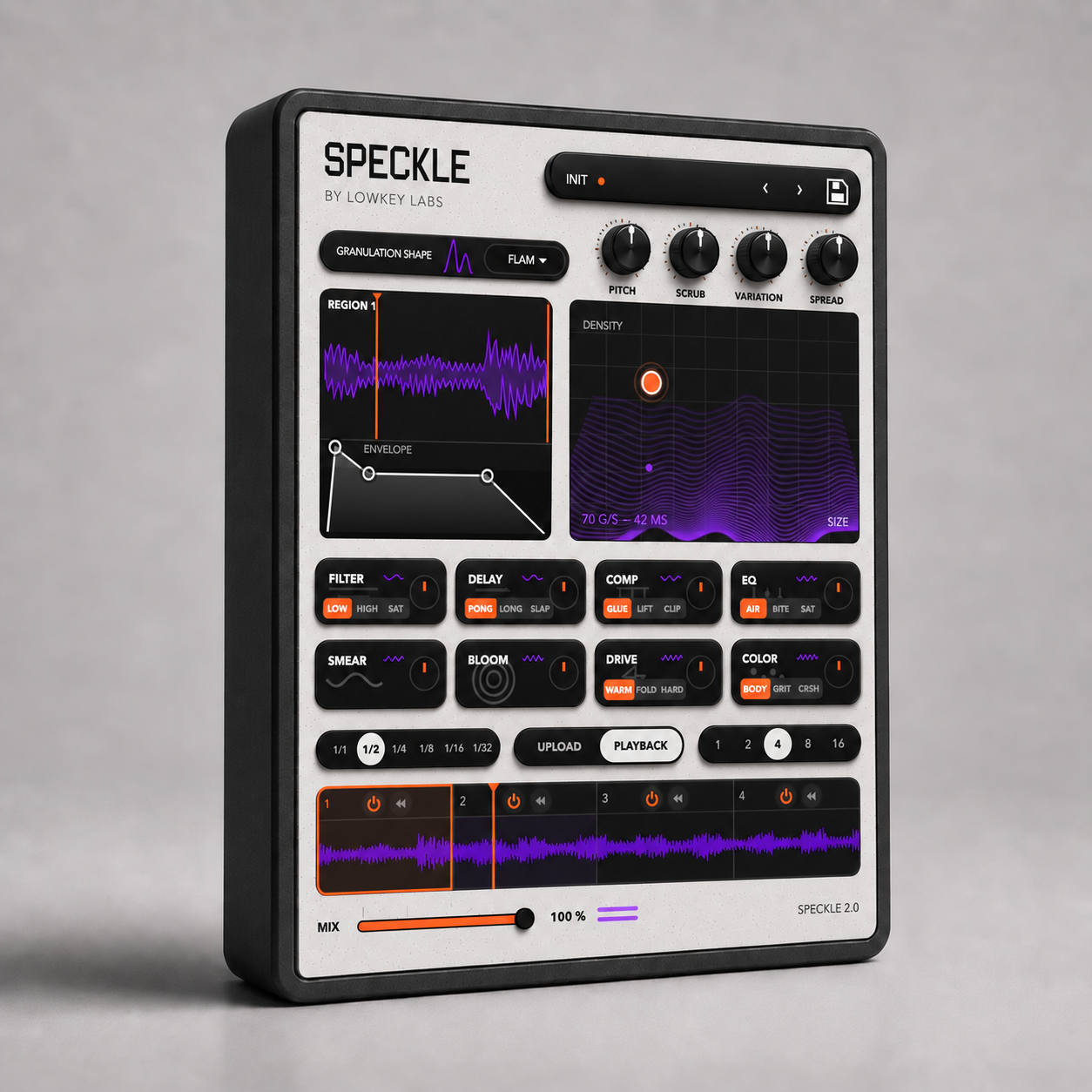 SPECKLE: GRANULAR SYNTHESIS VST PLUGIN